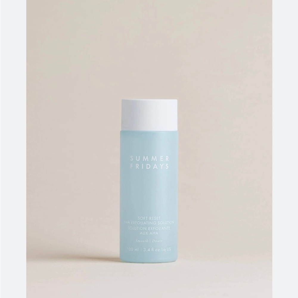 Summer Fridays Soft Reset AHA Exfoliating Toner 3.4 oz